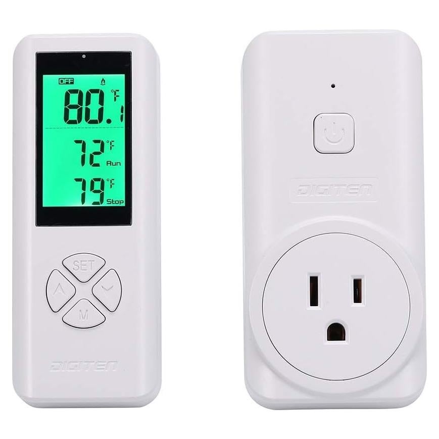 Termostato Inalámbrico DIGITEN WTC100 Control Remoto 1650W