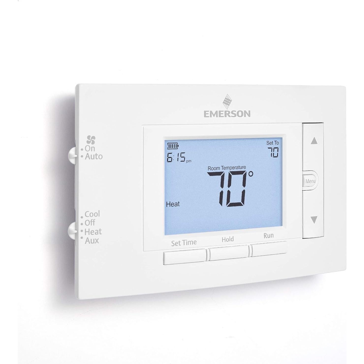 Termostato Programable Emerson 80 Series 24V para Bomba de Calor