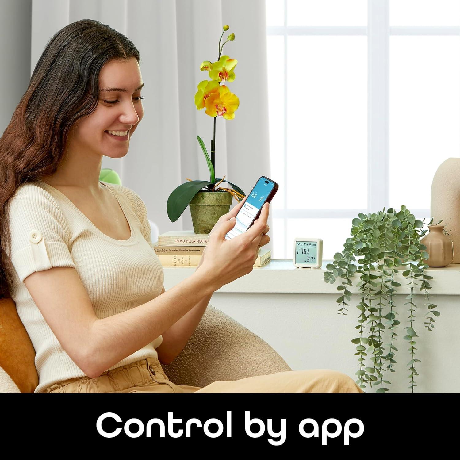 Sensor de Temperatura y Humedad Geeni - Paquete de 2, WiFi