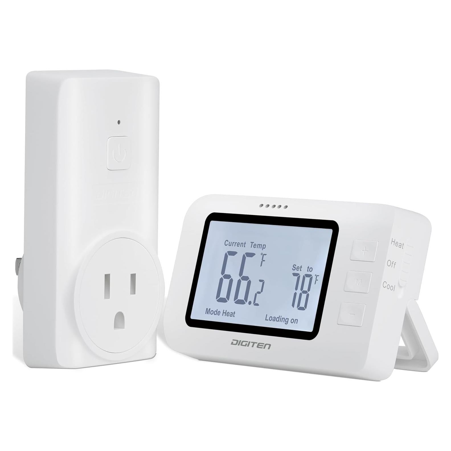 Termostato Inalámbrico SENSTREE WTC100p-zj para Casa 240V