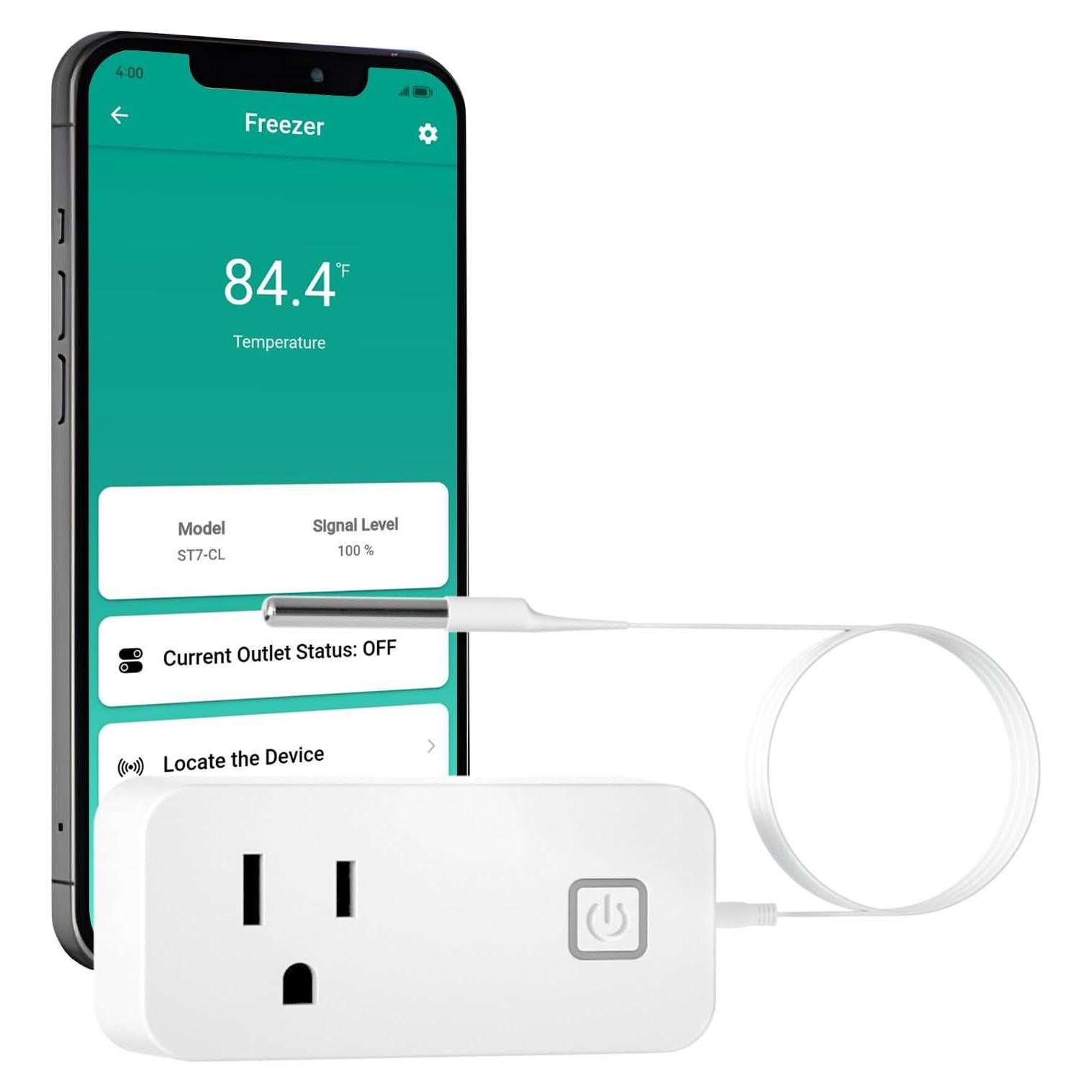 Controlador de Temperatura Bluetooth MOCREO 1100W para Reptiles