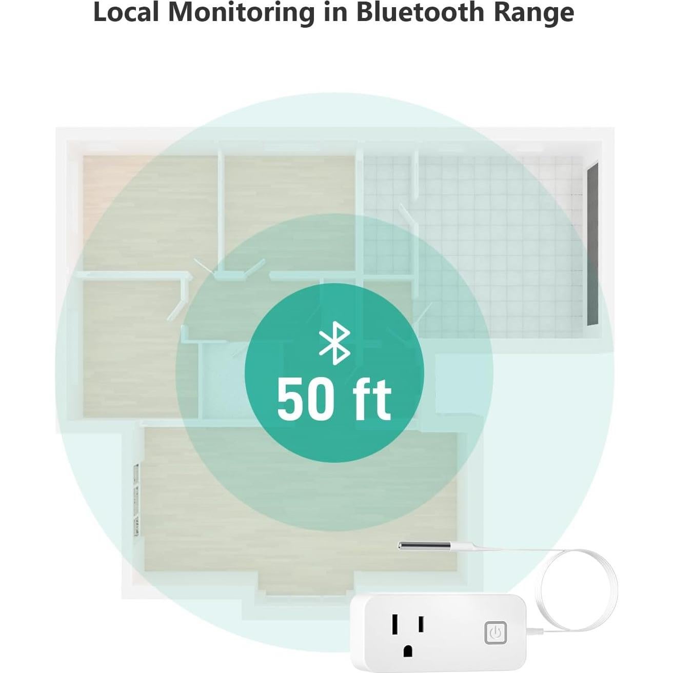 Controlador de Temperatura Bluetooth MOCREO 1100W para Reptiles