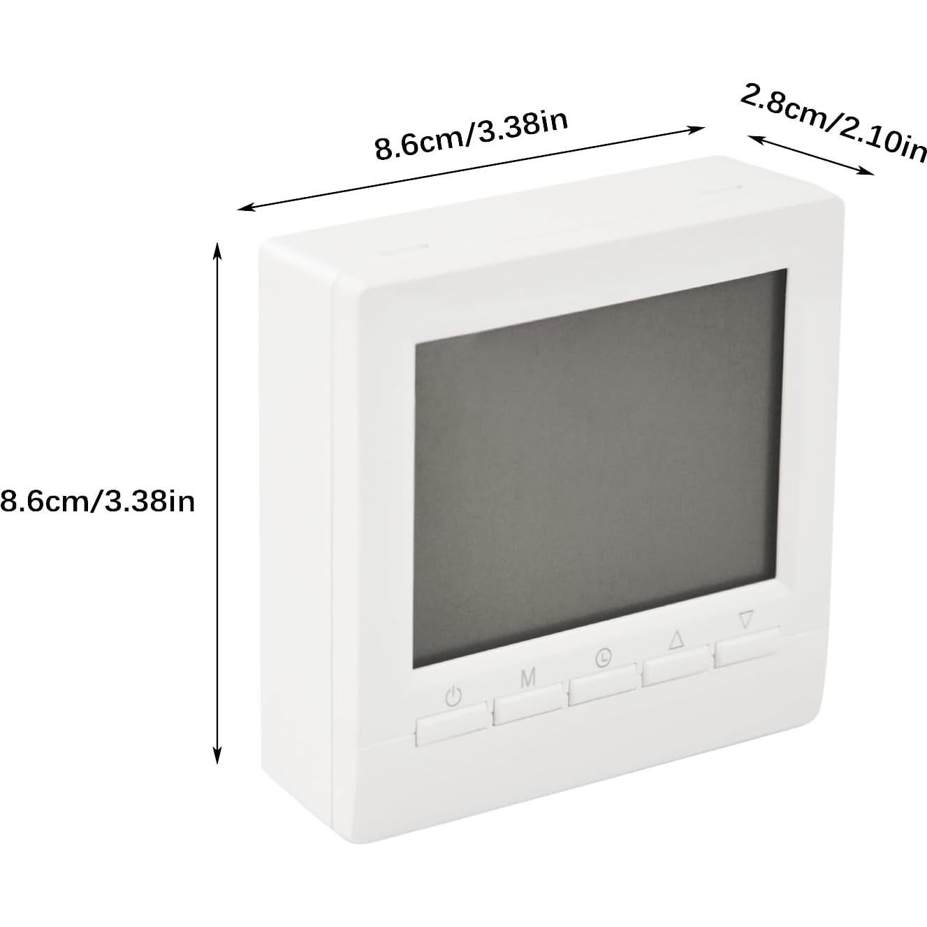Termostato Programable Flylin LCD 24V con Bloqueo Infantil