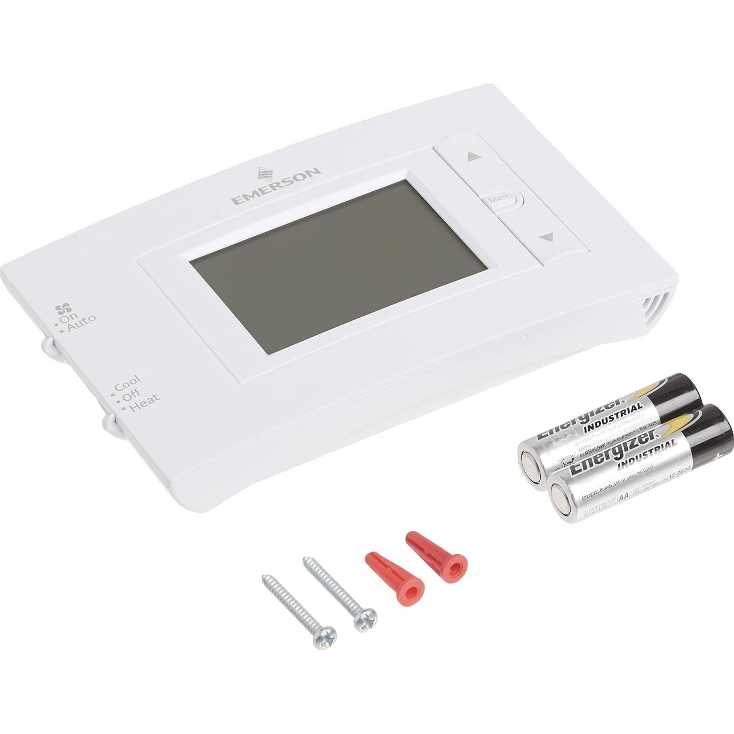 Termostato Digital No Programable Emerson 1F83C-11NP Blanco