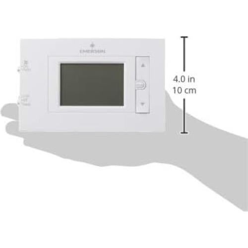 Termostato Digital No Programable Emerson 1F83C-11NP Blanco