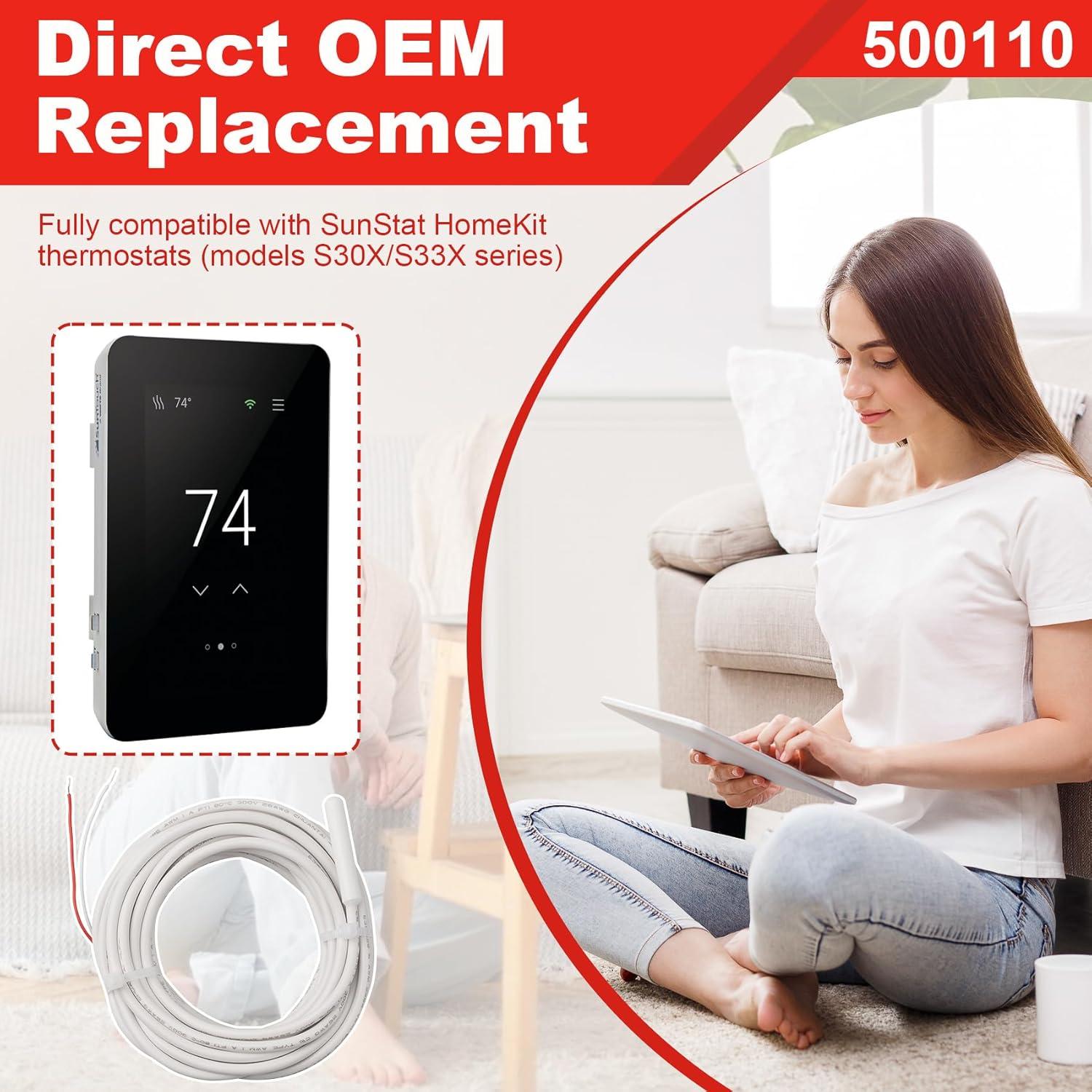 Sensor de Termostato de Suelo 10K DZBQ para SunStat