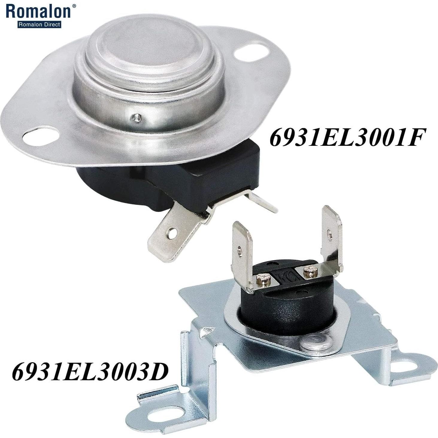 Reemplazo Fusible Térmico y Termostato Romalon 6931EL3001F/3003D