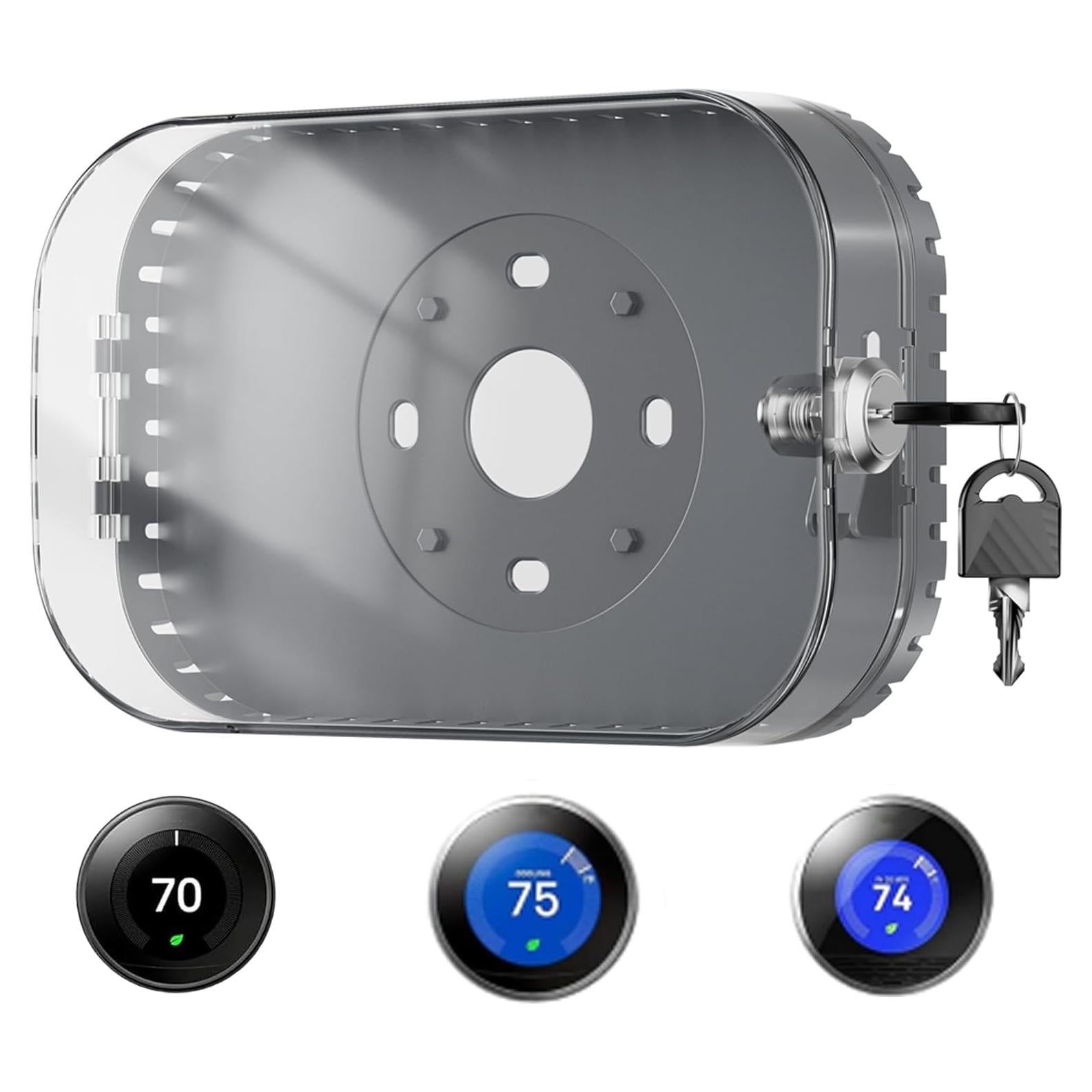 Caja de Bloqueo para Termostato Gedreew 21x13cm Gris