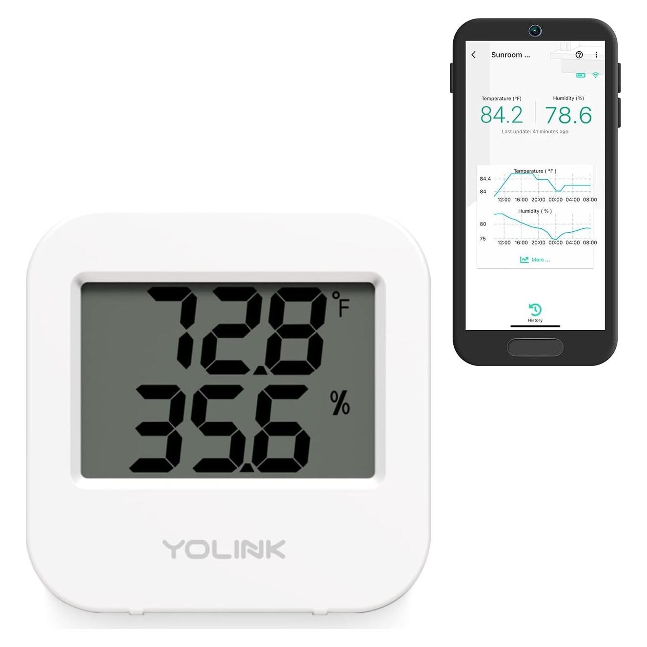Sensor de Temperatura y Humedad YoLink YS8003-UC Digital