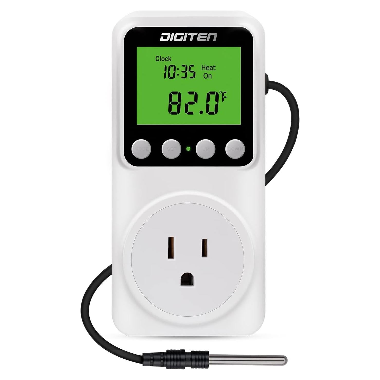 Termostato Inteligente DIGITEN TTC-1501 15A Control Temperatura