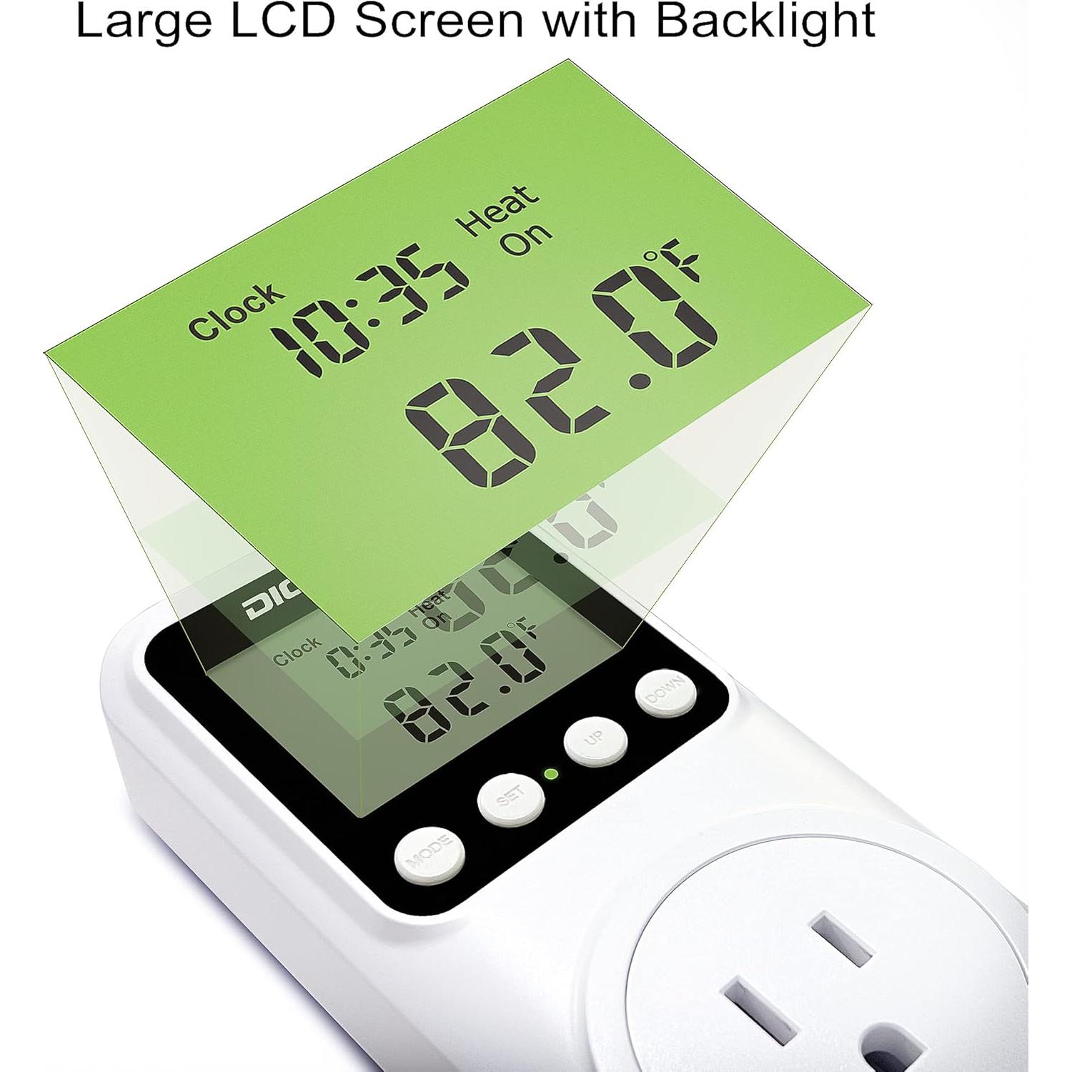 Termostato Inteligente DIGITEN TTC-1501 15A Control Temperatura