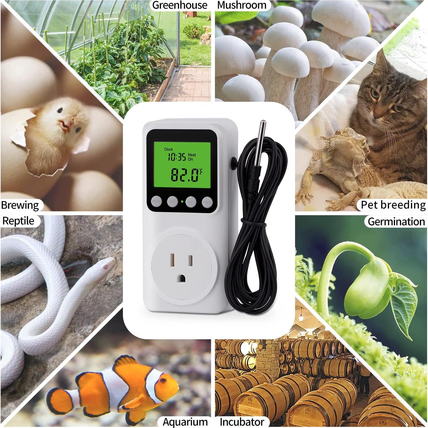 Termostato Inteligente DIGITEN TTC-1501 15A Control Temperatura