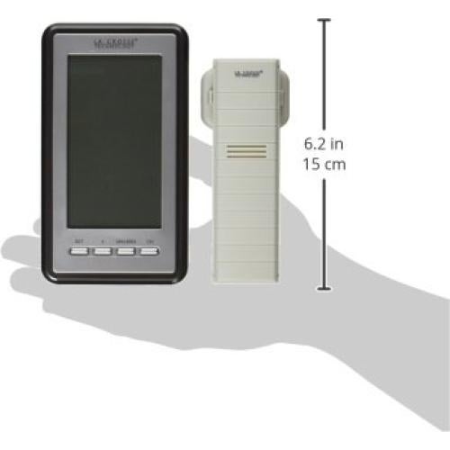 Termómetro Digital Inalámbrico La Crosse WS-9160UV3 - Interior y Exterior