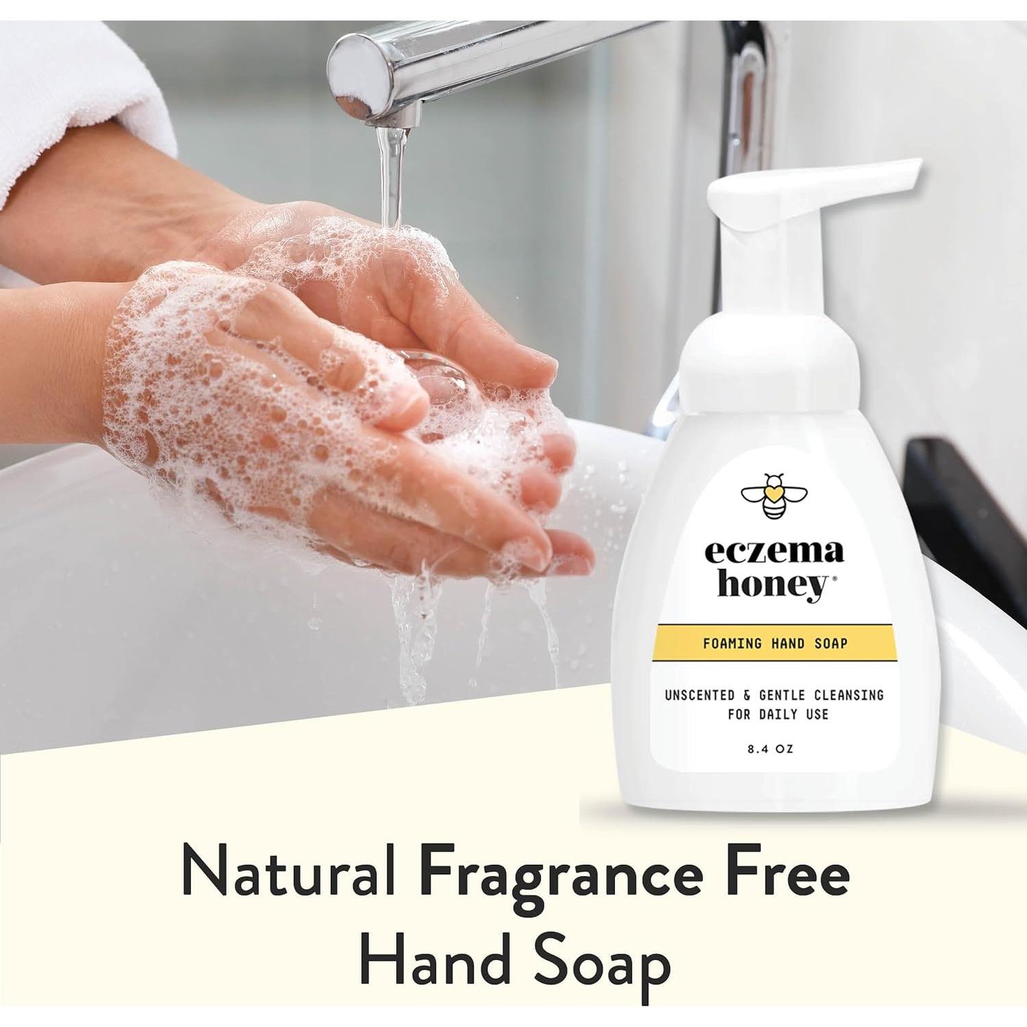 Jabón de Manos Espumoso Suave Eczema Honey 238 ml - Natural