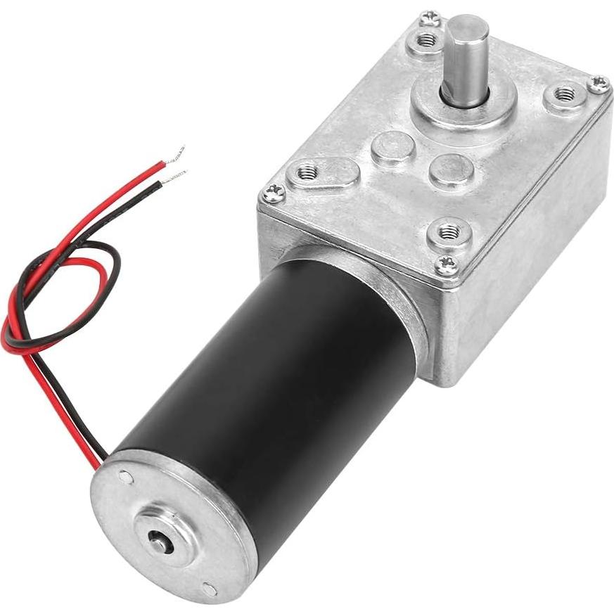 Motor de Engranaje Reversible 24V Estink 500RPM con Eje 8mm