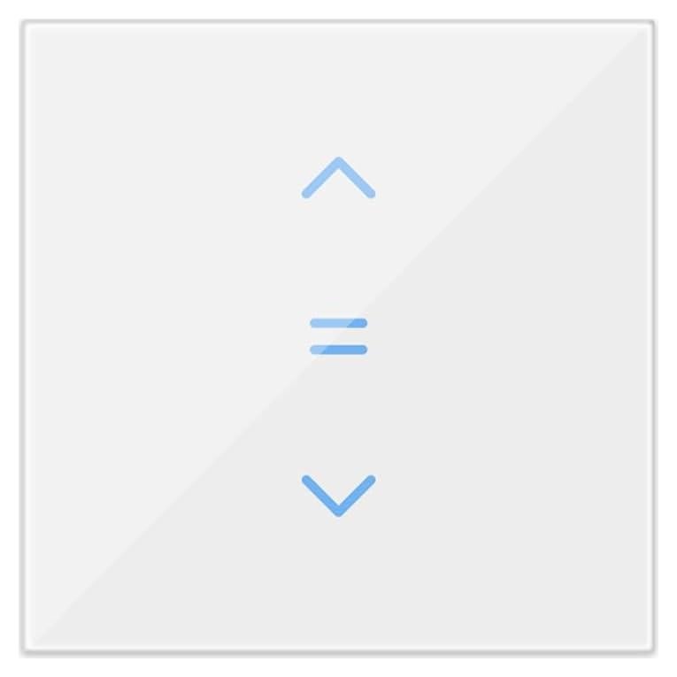 Interruptor de Cortinas WiFi Tuya XJRJ Estilo 1 Blanco 600W