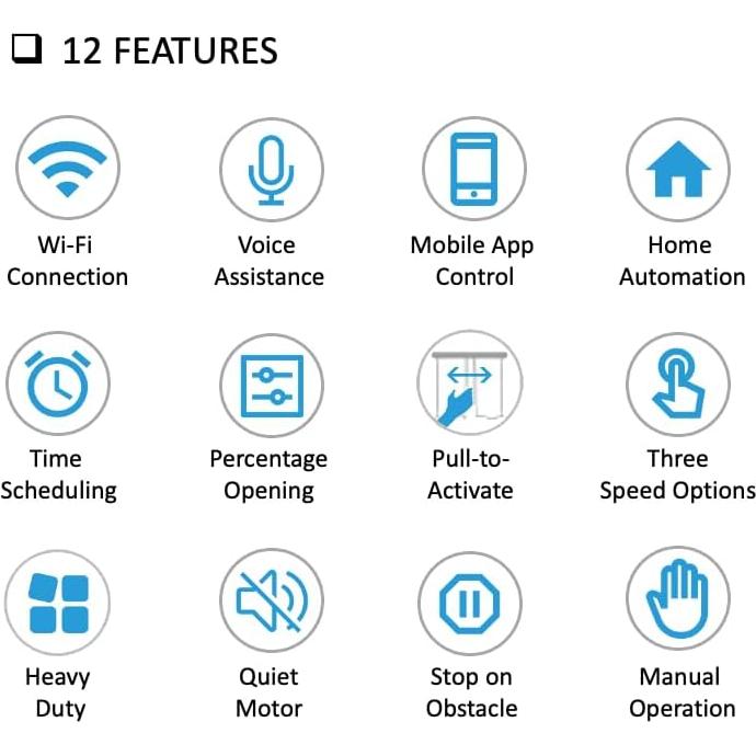 Cortina Inteligente WiFi American Homesupplier 3.05 m Oro Rosa