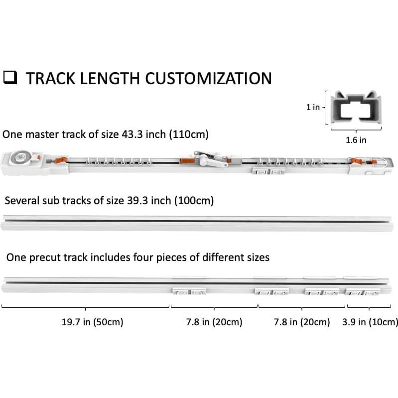 Cortina Inteligente WiFi American Homesupplier 3.05 m Oro Rosa