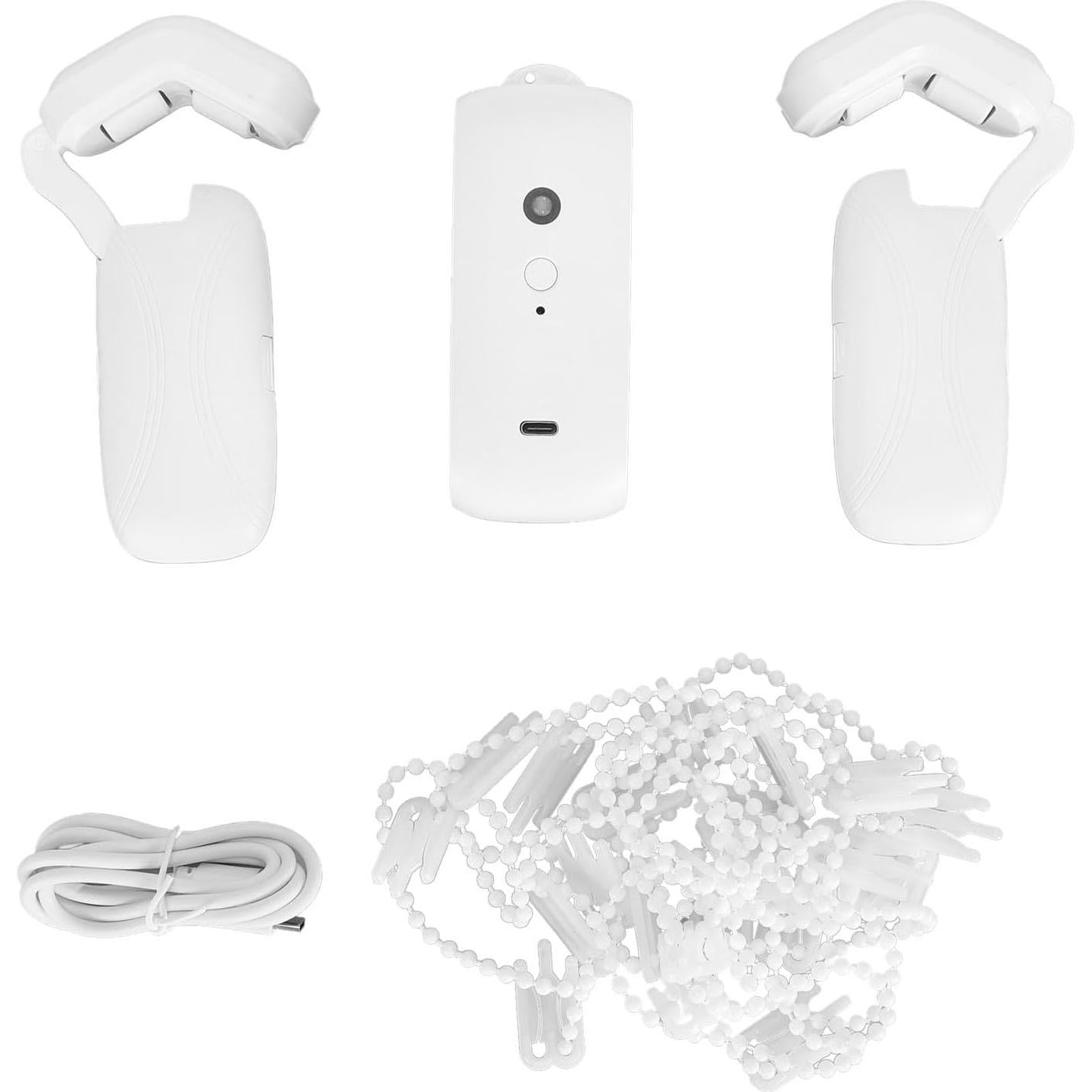 Apertura de Cortinas Inteligente Yunir, Control Remoto BT, Sensor Luz