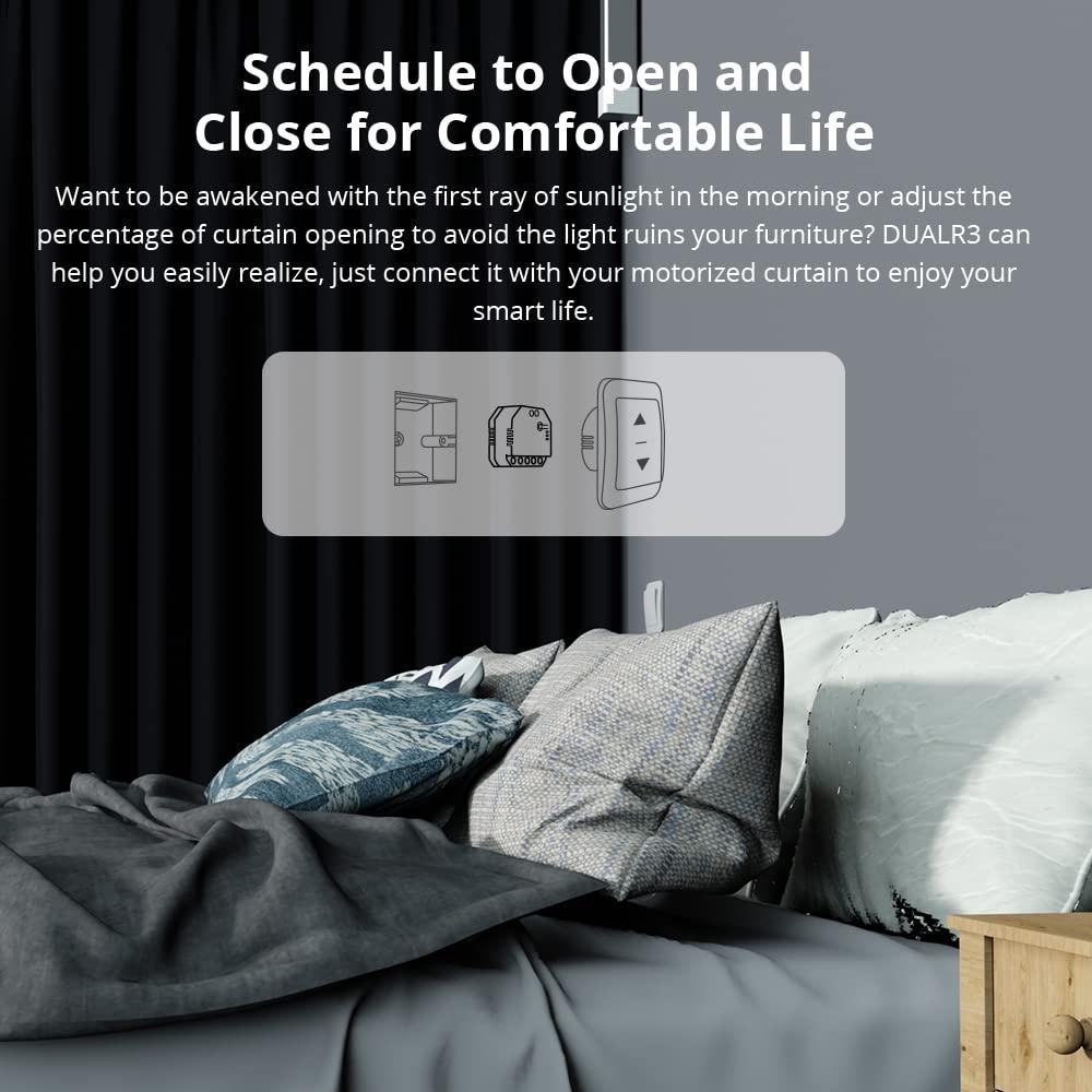 Interruptor Inteligente SONOFF DUALR3 Lite WiFi 2 Vías