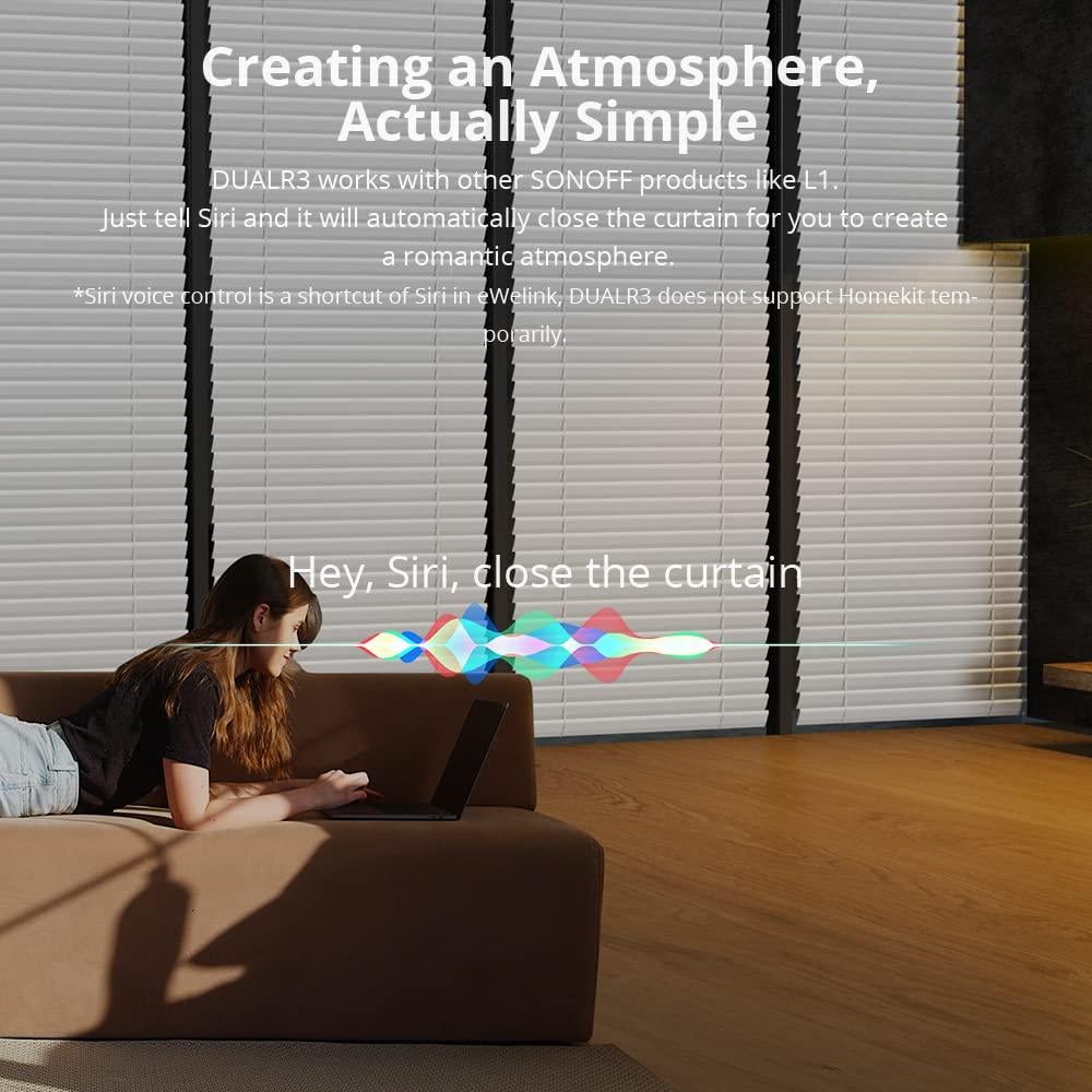 Interruptor Inteligente SONOFF DUALR3 Lite WiFi 2 Vías