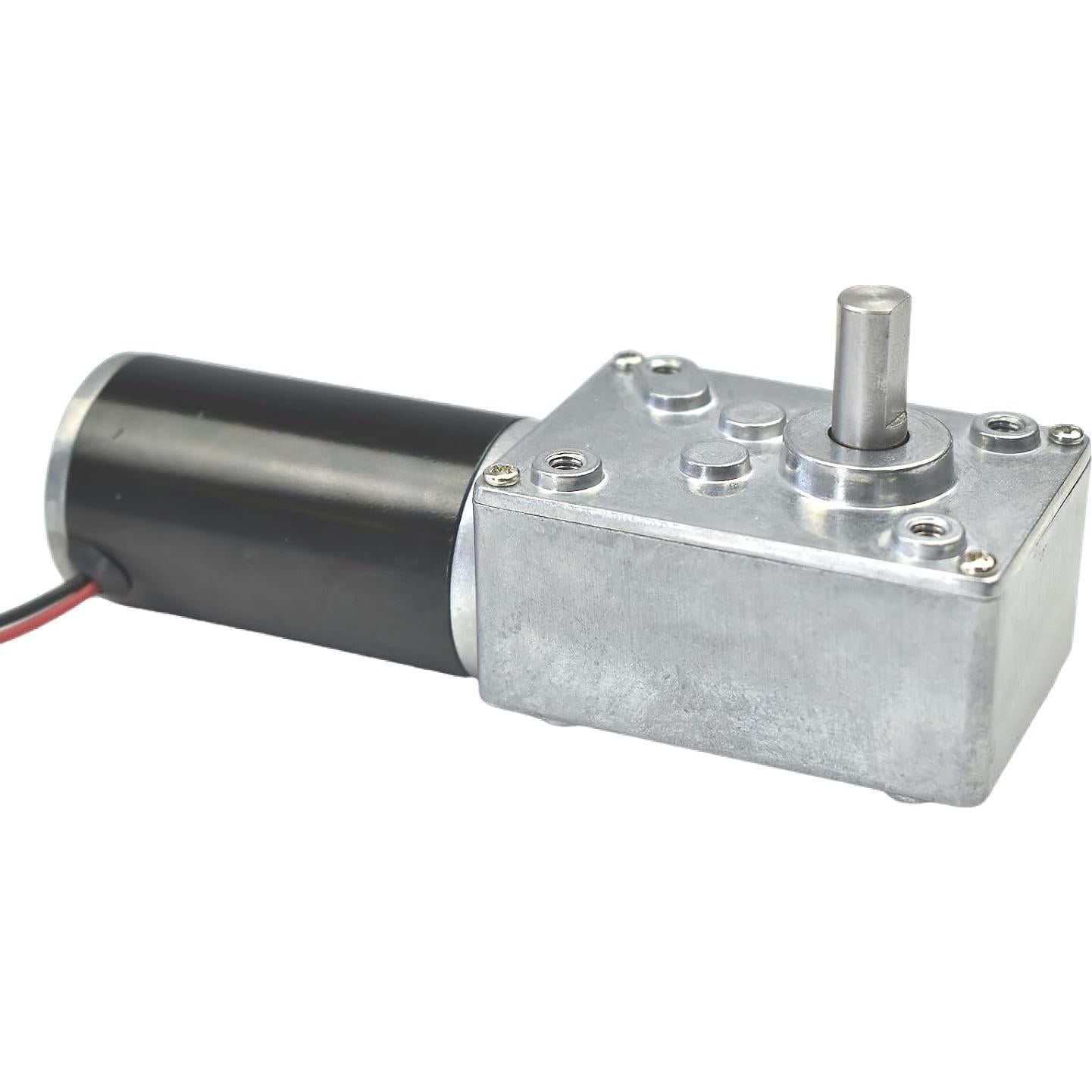 Motor Engranado Reversible CHANCS 12V 2RPM Eje 8mm