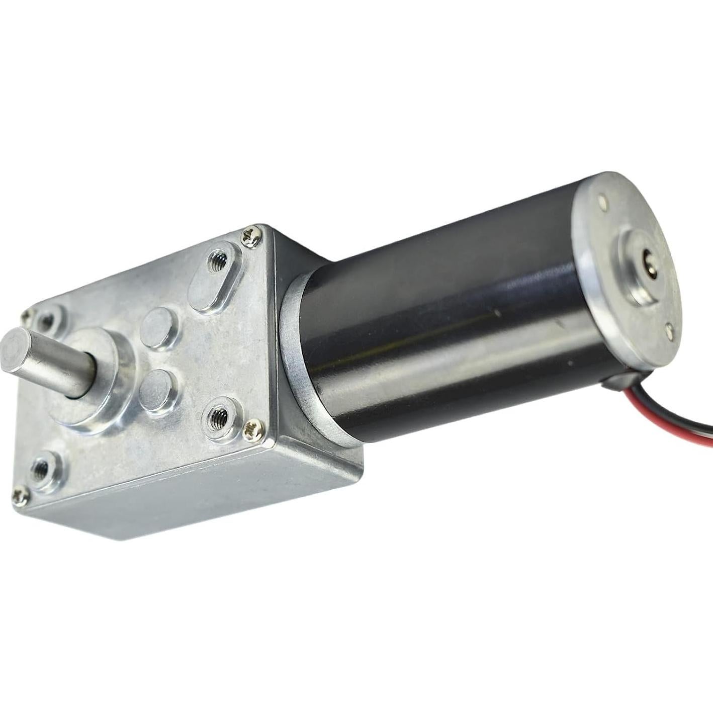 Motor Engranado Reversible CHANCS 12V 2RPM Eje 8mm