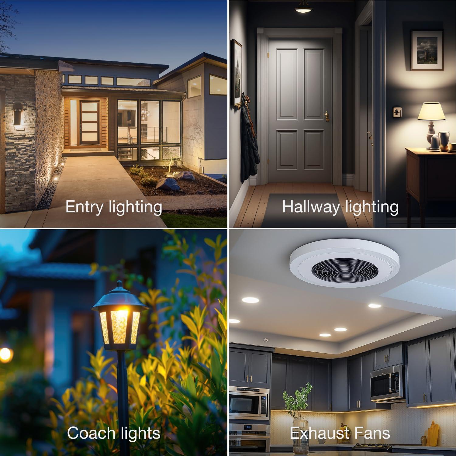 Interruptor Inteligente Wi-Fi Intermatic SH-ABIWS1 - Compatible con Alexa y Google Home