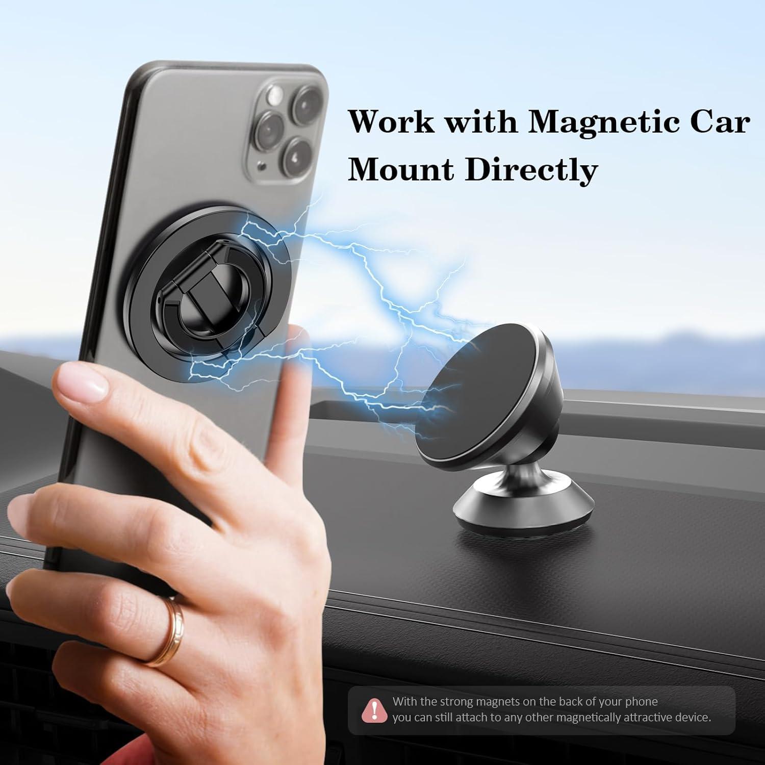 Soporte Magnético TDTOK para Magsafe Ajustable Negro