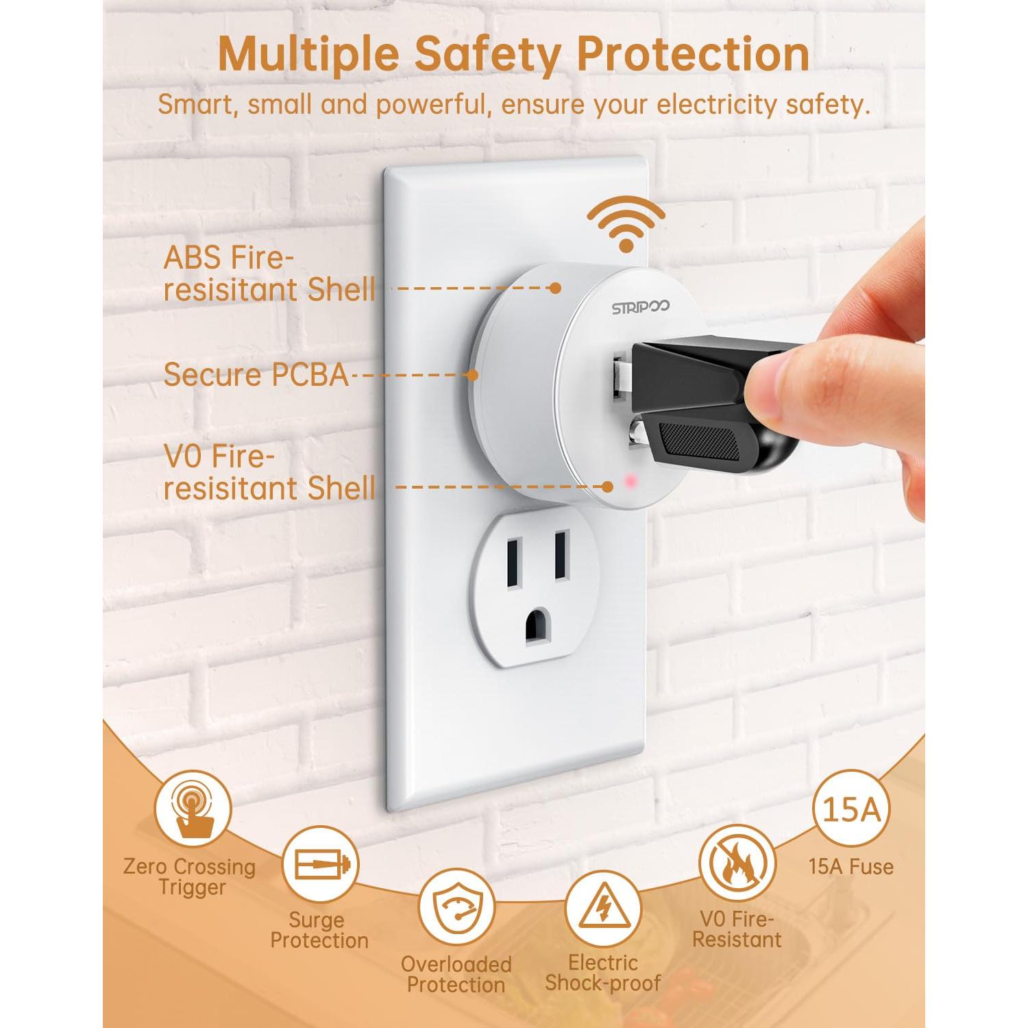 Interruptor Remoto Inalámbrico STRIPOO 15A 1500W 500 pies