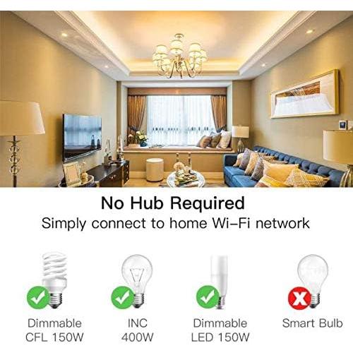 Interruptor Regulador Inteligente TREATLIFE Wi-Fi 2.4GHz