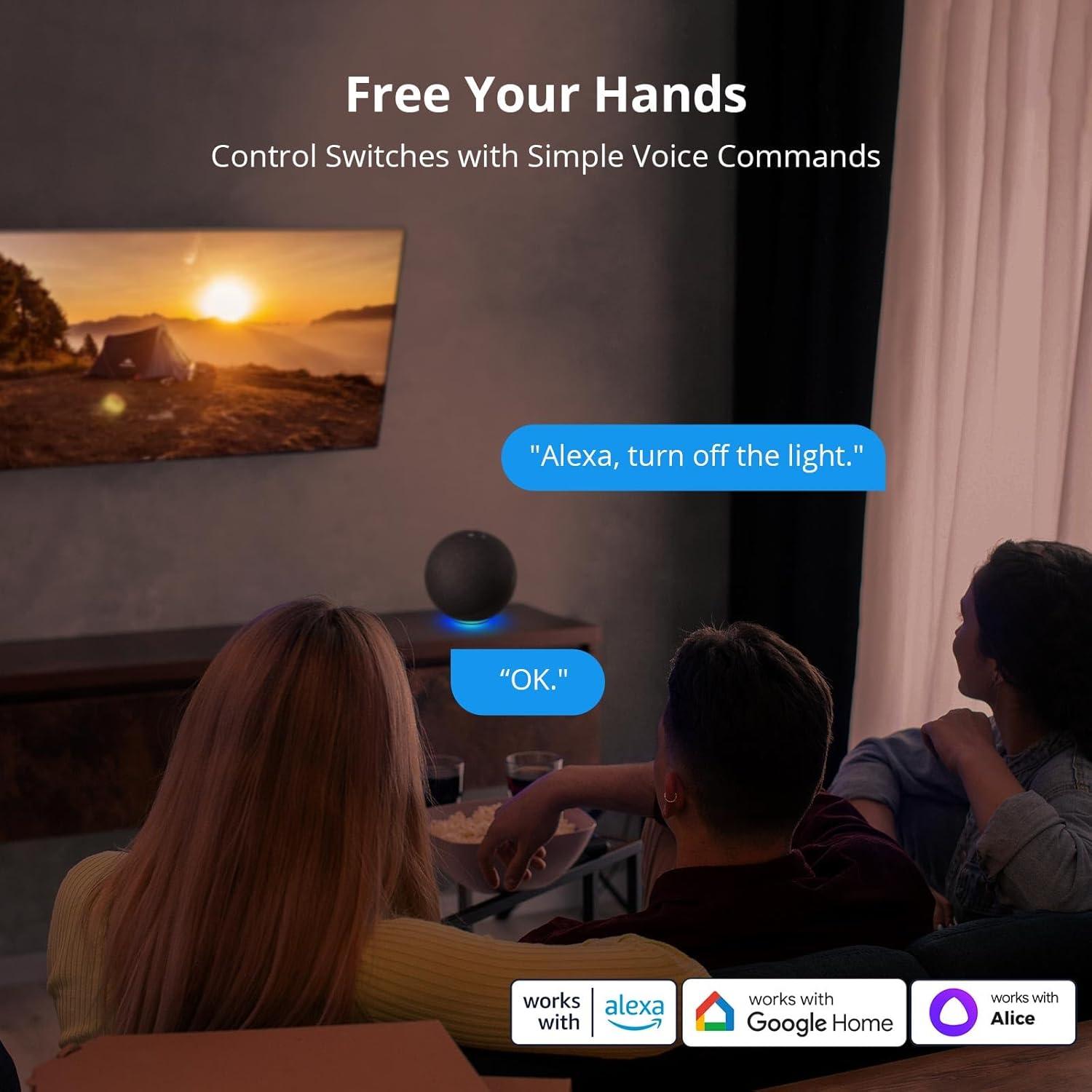 Interruptor de Pared Inteligente SONOFF M5-3C-120 WiFi