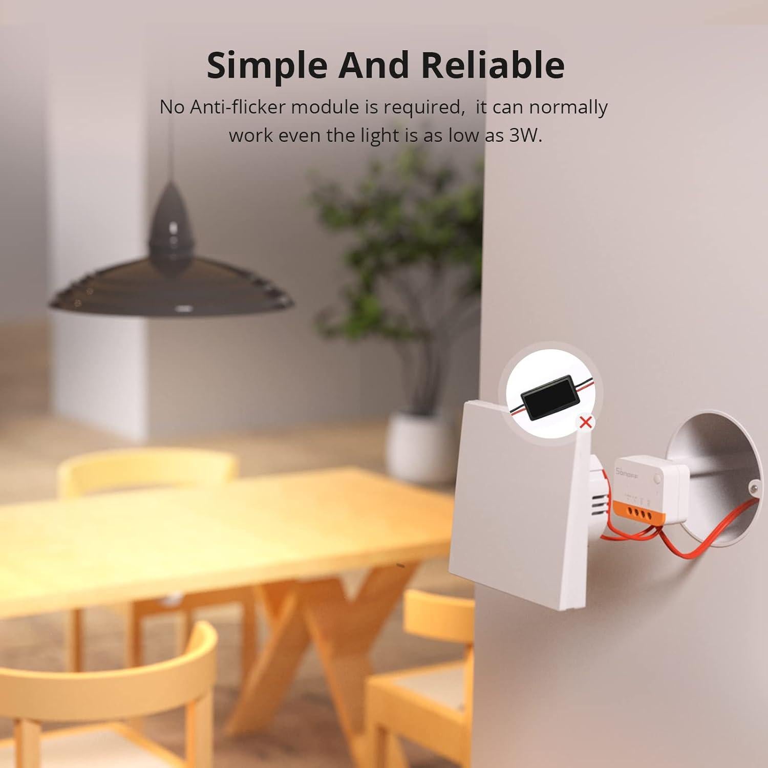 Interruptor de Luz Inteligente SONOFF ZBMINIL2 Paquete de 2