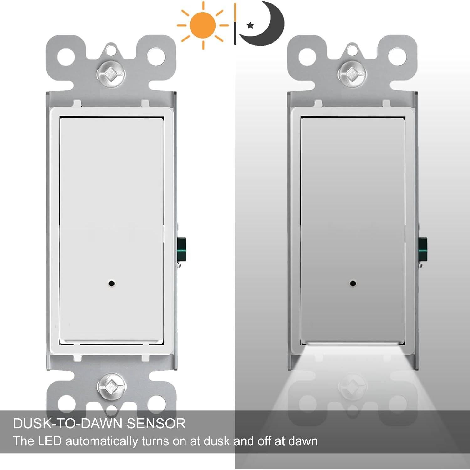 Interruptor de Luz Iluminado SOZULAMP 3 Vías 15A 4 Unidades