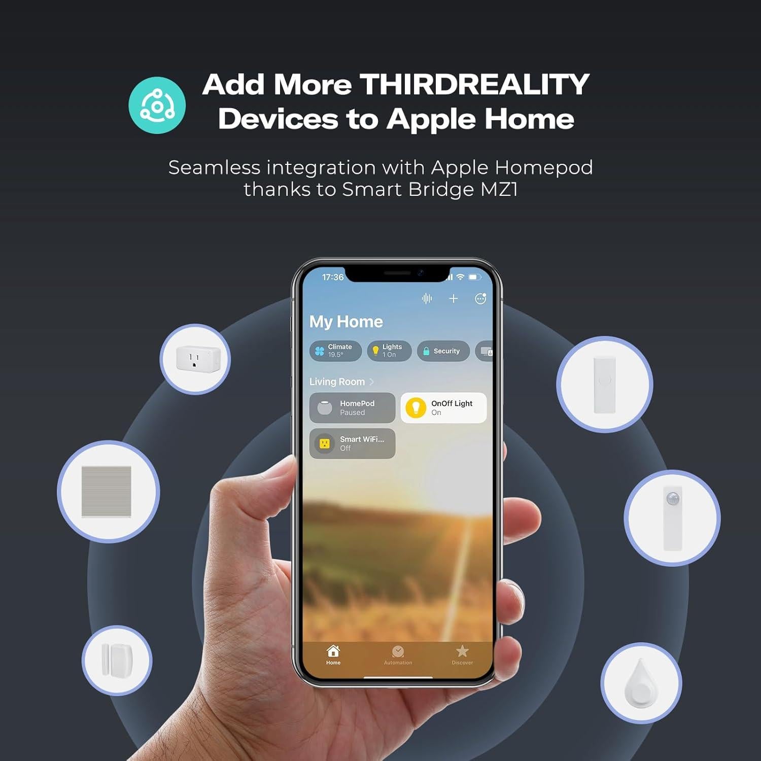 Kit de Inicio Interruptor Inteligente ThirdReality MK5 Zigbee