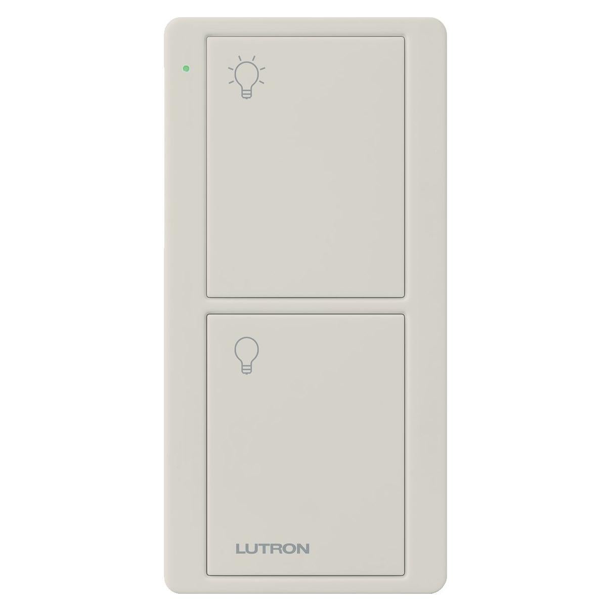 Control Remoto Lutron Pico PJ2-2B-GLA-L01 2 Botones Almendra