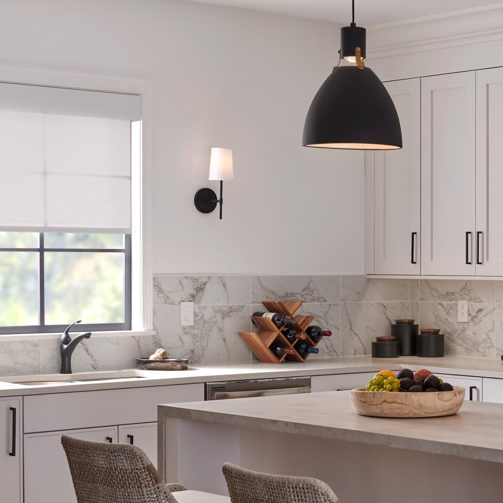 Interruptor Accesorio Inteligente Lutron Claro DVRF-AS-WH Blanco