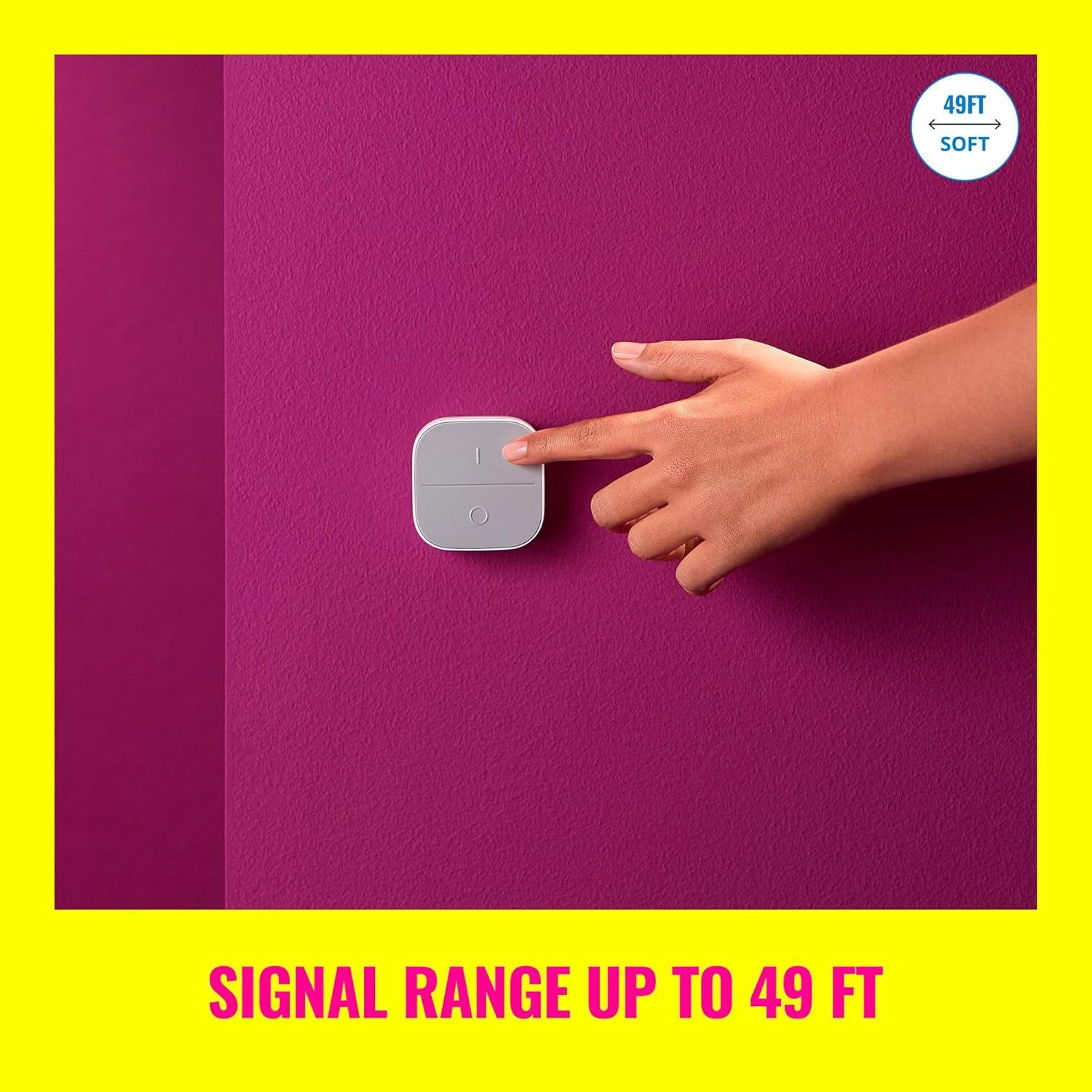 Botón Inteligente Portátil WiZ - Control de Luz Inalámbrico