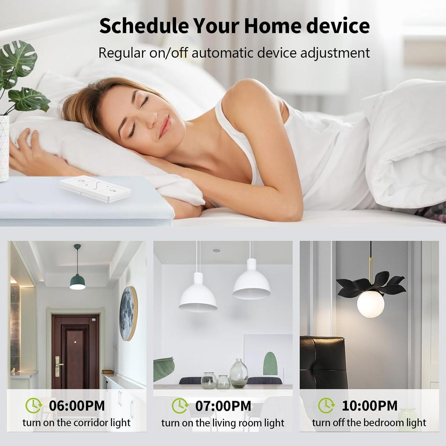 Interruptor de Atenuación Humpptom con Control Remoto Inalámbrico