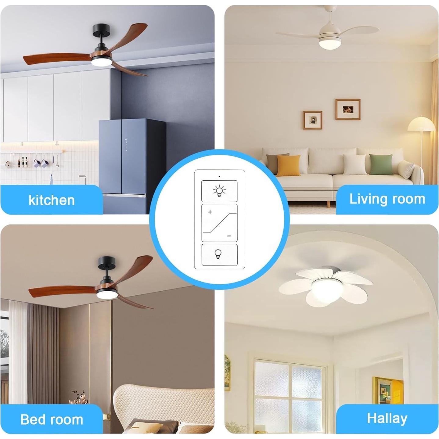 Interruptor de Atenuación Humpptom con Control Remoto Inalámbrico