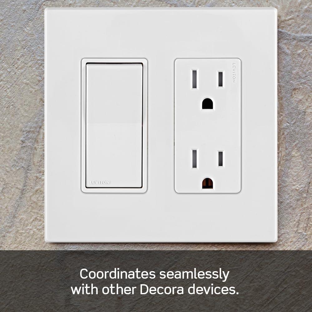 Interruptor de Palanca Leviton Edge 15A Blanco Paquete de 10