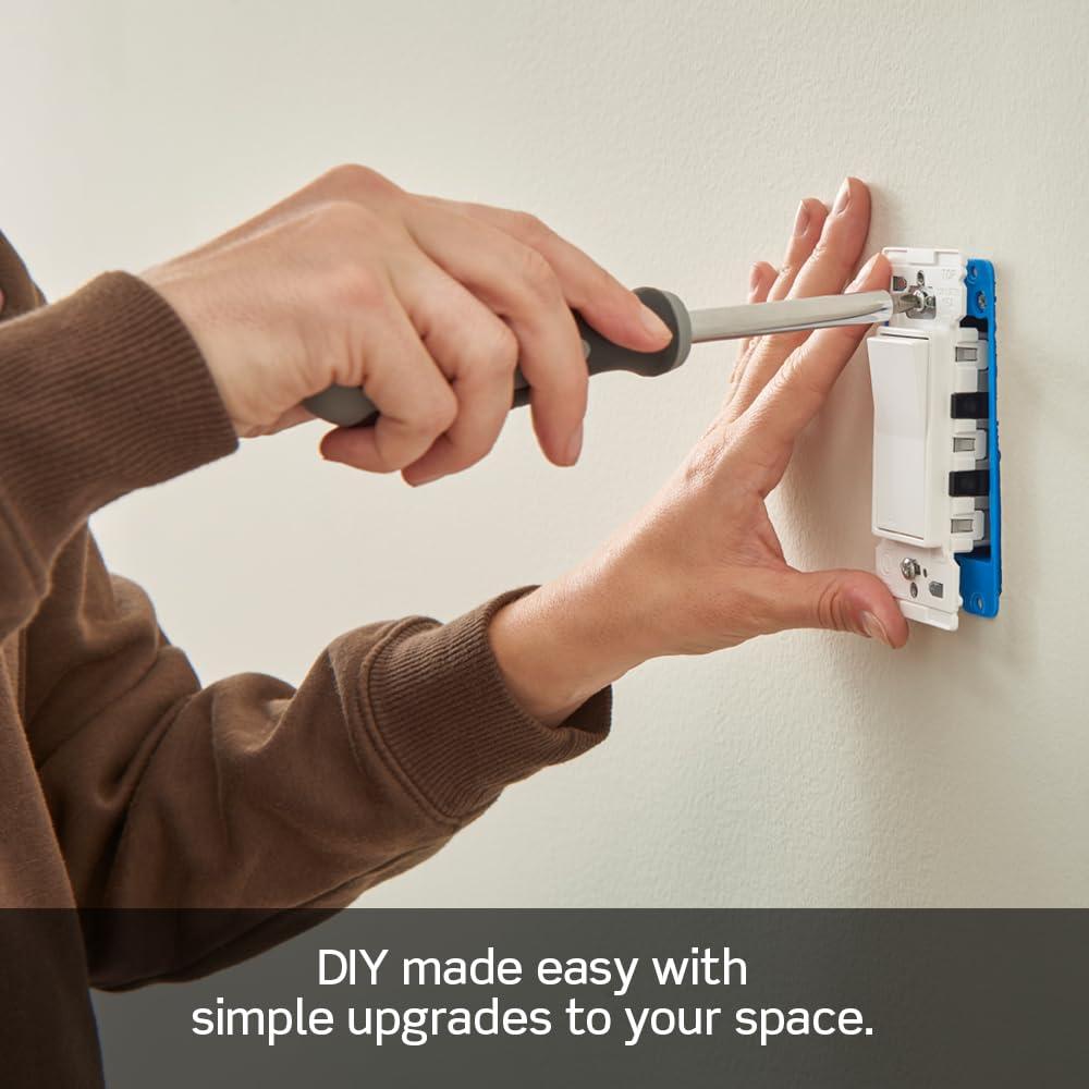 Interruptor de Palanca Leviton Edge 15A Blanco Paquete de 10