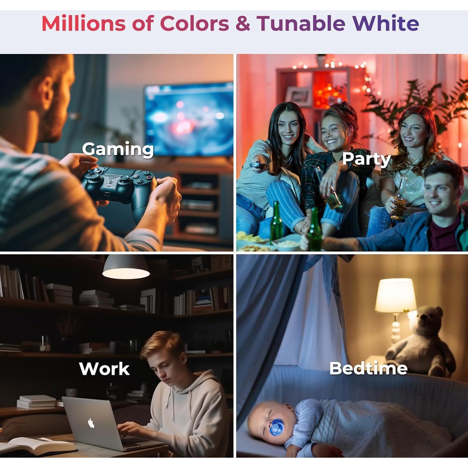 Bombilla Inteligente RGB ThirdReality ZL1 800 Lúmenes Zigbee