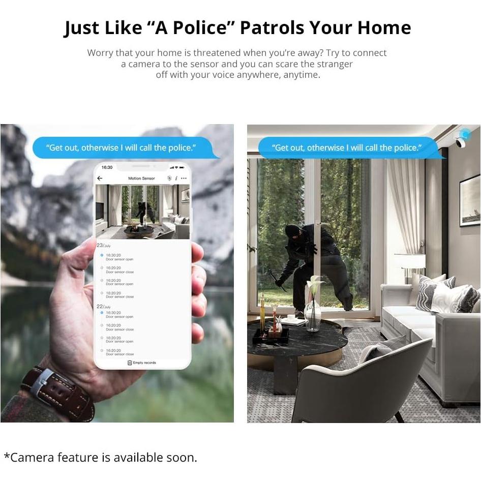 Sensor Inalámbrico de Puerta y Ventana SONOFF SNZB-04 ZigBee