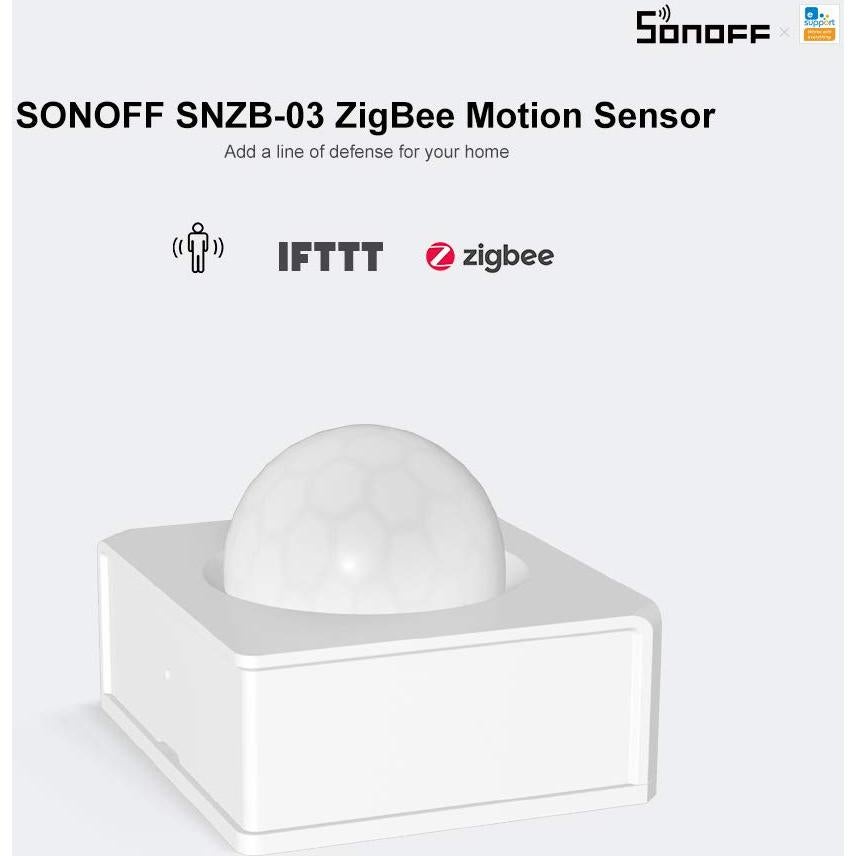 Sensor de Movimiento ZigBee SONOFF SNZB-03 - Paquete de 2
