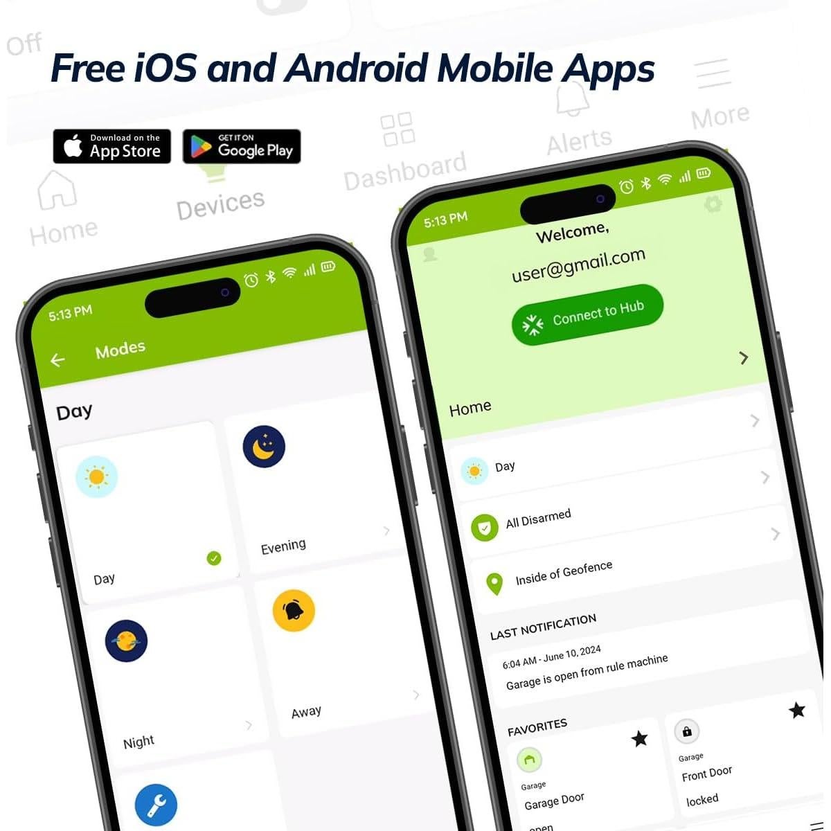 Hubitat Elevation C-8 Hub de Automatización del Hogar 120V