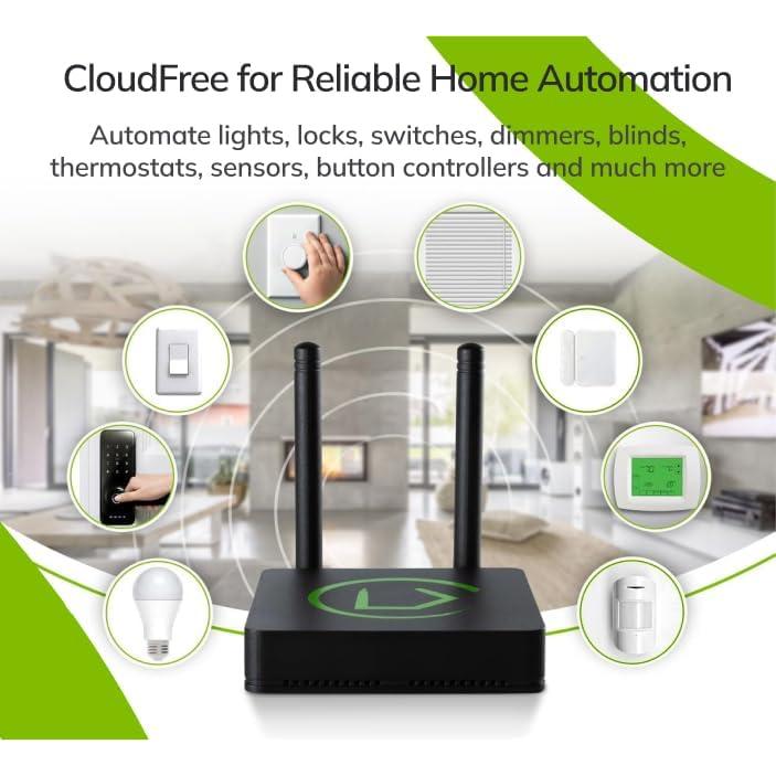 Hubitat Elevation C-8 Hub de Automatización del Hogar 120V