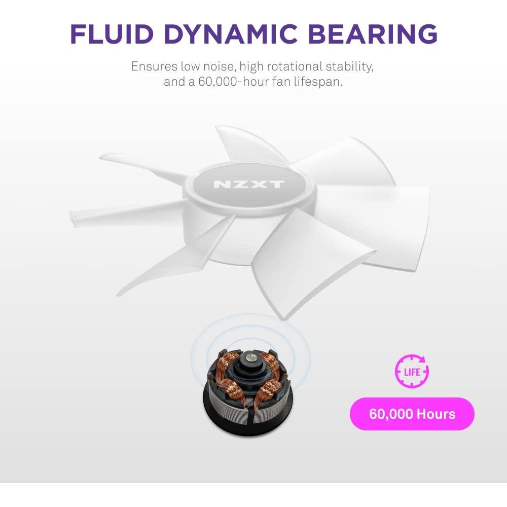 Ventiladores RGB NZXT F120 Core 3x120mm Alta Presión