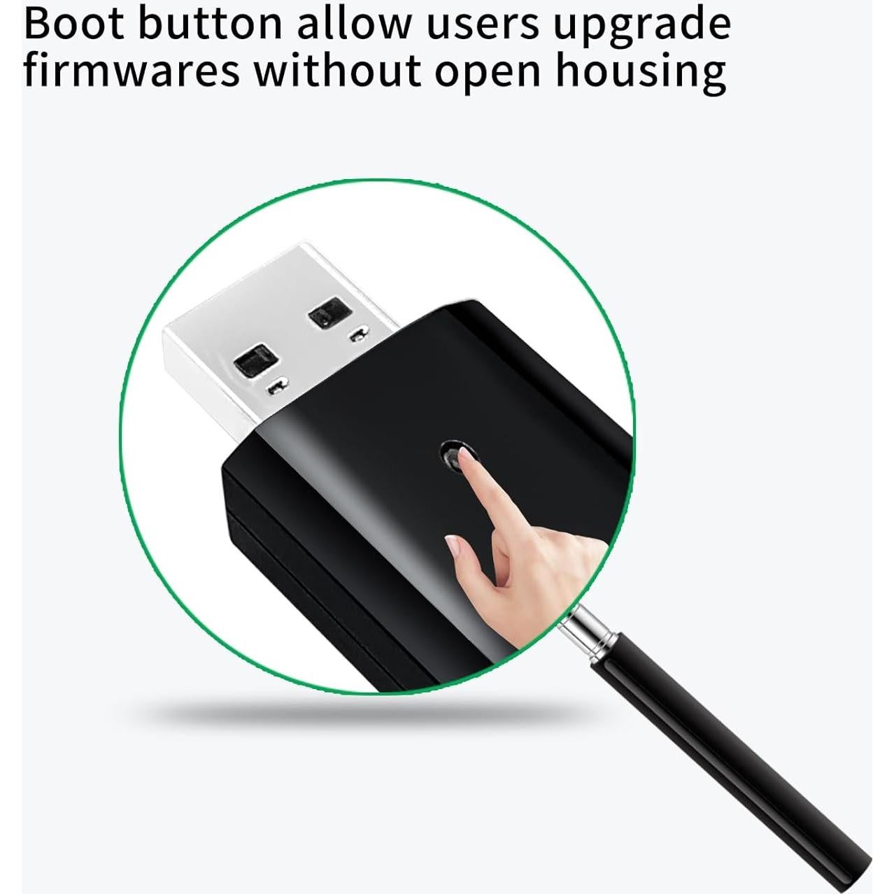 Adaptador Zigbee 3.0 Easebloom con Antena 5dBi para Home Assistant