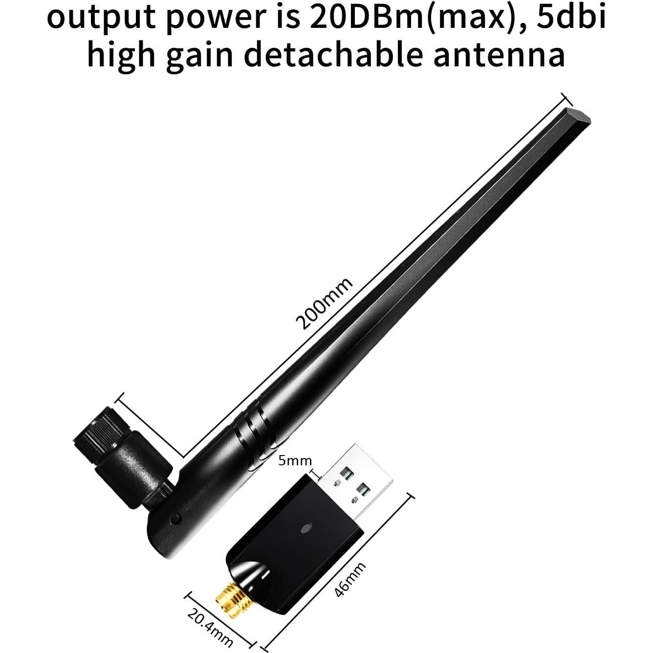 Adaptador Zigbee 3.0 Easebloom con Antena 5dBi para Home Assistant